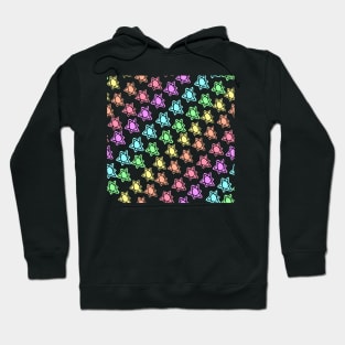 Pastel Star Sticker Pack Hoodie